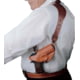 DeSantis C.E.O. Half Harness, Leather, Ambidextrous, Plain, Tan, A14TZWRZ0