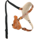 DeSantis C.E.O. Shoulder Rig Leather Holsters, S&amp;W M&amp;P Shield 9/40/45, Right Hand, Plain, Tan, 11ZTAX7Z0