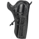 DeSantis Doc Holliday Leather Belt Holster, Colt SAA 4 3/4in, Ruger Vaquero 4 5/8in, Left Hand, Lined, Black, 081BD54Z0
