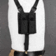 DeSantis Dragonfly Vest Style Vertical Shoulder Holster, Fits Most Large Autos, Ambidextrous, Nylon, Black, V84BJLAG0