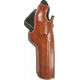 DeSantis Dual Angle Hunter Leather OWB Holster, S&amp;W Governor 2 3/4in, Left Hand, Plain, Tan, 016TDV1Z0