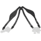DeSantis Full Harness, Leather, Ambidextrous, Plain, Black, A26BNFWZ0