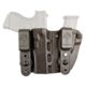 DeSantis The Hidden Truth IWB Kydex Holster, Glock 43X, Right Hand, Kydex, Black, 160KA8BZ0