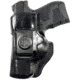 DeSantis Inside Heat IWB Saddle Leather Holster, Springfield Hellcat OSP, Right Hand, Plain, Black, 127BA6RZ0