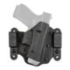 DeSantis Intruder 2.0 IWB/OWB Leather Belt Holster, Glock 17, 19, 22, 23, 26, 27, 36, Glock 17 Gen 5, 19 Gen 5, 19X, 45, 47, Right Hand, Kydex, Black, 176KAB2Z0, 176KAB2Z0