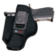 DeSantis Kingston Car Seat Holster, Most Long, Single Action Pistols Similar to Colt Govt. Model 45, Browning P35, Kimbers w/ 4in-5in Barrels, Ambidextrous, Nylon, Black, N92BJLSZ0