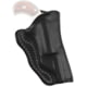 DeSantis Lil Shot Belt Leather Holsters, North American Arms Black Widow, Right Hand, Plain, Black, 156BABWZ0