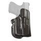 DeSantis Mini Scabbard Leather Belt Holster, Walther PPQ Subcompact, Left Hand, Plain, Black, 019BB3KZ0