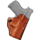 DeSantis Mini Scabbard Leather Belt Holster, H&amp;K CC9 With Or Without Red Dot Sight, Right, Tan, 019TA7ZZ0