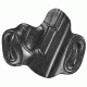 DeSantis Mini Slide Holster, Glock 43X MOS/ 48 MOS with or w/o Red Dot Sights, Left, Plain, Black, 12, 086BB3TZ0