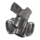 DeSantis Mini Slide OWB Belt Holster, Unlined Leather, RM1C, Left Hand, Plain, Black, RM1C, 086BB1ZZ0