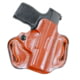 DeSantis Mini Slide OWB Belt Holster, Unlined Leather, RM1C, Right Hand, Plain, Tan, RM1C, 086TA1ZZ0