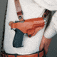 DeSantis New York Undercover Holsters -Holster Only, Sig Sauer P365, Left, Plain, Tan, 11HTB8JZ0