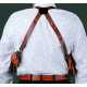 DeSantis New York Undercover Shoulder Holster - Right, Tan w/ Double Mag Pouch 11DTA86E0 - BERETTA 92M