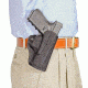DeSantis Nylon Mini Scabbard Belt Holster for Glock 43, Black, Right Hand M67BA8BZ0