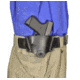 DeSantis Outback Belt Leather Holster, Fits Most Small Autos and 1911S, Ambidextrous, Plain, Black, 145BJG1Z0