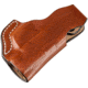 DeSantis Quick Snap Leather Belt Holster, SIG P238, P238 Equinox, Colt Pony, Mustang, Kimber Micro Carry, Left Hand, Plain, Tan, 027TBP6Z0