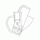 DeSantis Tuck-This II IWB Nylon Holster, SIG Sauer P365, Springfield Armory Hellcat 3in, Ambidextrous, Nylon, Black, M24BJ8JZ0