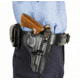 DeSantis Safety Star Leather OWB Holster, S&amp;W L 4in, Right Hand, Lined, Black, 015PC34Z0