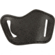 DeSantis Simple Slide Belt Leather Holster, Fits Most Medium Autos and Small Revolvers, Left Hand, Lined, Black, 119BBG2Z0