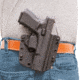 DeSantis SL Raptor OWB/IWB Kydex Holster, SIG Sauer P365, P365XL, Left Hand, Kydex, Black, 147KB8JZ0