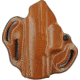DeSantis Speed Scabbard Leather OWB Belt Holsters, Beretta 92F, 92FS, Taurus PT92, PT99, Right Hand, Plain, Tan, 002TA86Z0