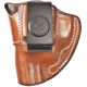 DeSantis Summer Heat Leather IWB Holster, Ruger LCP 380cal, LCP Custom 380, LCP II, Keltec P3AT, Left Hand, Plain, Tan, 045TBR7Z0