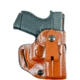 DeSantis The Osprey OWB/IWB Leather Holster, Springfield Armory Hellcat 3in, Right Hand, Plain, Tan, 159TA9PZ0