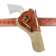DeSantis The Wild Hog OWB Leather Holster. Colt Cadet; S&amp;W 22, 41,Browning Buckmark;,Sig Trailside, Hamerly 4in-5 1/2in,Ruger 22, Mark Iv 22/45, Ambidextrous Hand, Tan, 189NJLAZ0