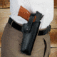 DeSantis The Woodsman Leather OWB Holsters, Colt Cadet, S&amp;W 22, 41, Browning Buckmark, SIG Trailside, Hamerly 4in-5 1/2in, Ruger 22, MARK IV 22/45, Right Hand, Plain, Black, 097BALAZ0