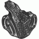 DeSantis Thumb Break Scabbard Holster - Left Hand, Black, Basketweave, Lined, 3 Slot 001BH30Z0 - FITS FNX-9/FNX-40,