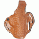 DeSantis Thumb Break Scabbard Holster - Right Hand, Tan, Basketweave, Lined, 3 Slot 001TG30Z0 - FITS FNX-9/FNX-40,