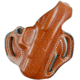 DeSantis Thumb Break Scabbard Leather Belt Holster, S&amp;W M&amp;P 9 Shield EZ M2.0, Right Hand, Tan, 001TA1RZ0