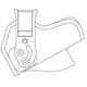 DeSantis Tuck-This II Holster - Right, Black M24BJ88Z0 - Sig P229 w/Rail