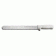 Dexter Outdoors Sani-Safe 12in Dexsteel Blade Scalloped Steaking Knife, White Handle, S140-12SC-PCP