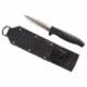 Dexter Outdoors SofGrip 4in Straight Edge Carry Knife With Sheath, SG142-4B-PCP