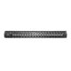 DEZ Arms AR-15 Keymod Handguard, 19.31 inch, SS Extended Length, Anodized, Black DZT-KM15-19