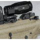 DI Optical 3X Magnifier Package with Ring Adaptor and A.R.M.S.# 78 QD Mount, Matte Black, 3XP78A