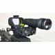 DI Optical DCL110AD-3X Red Dot Sight for M2HB/M240/K6/M60D/MG3 w/3X Magnifier,3 MOA Dot and 35 MOA Circle,Matte Black DCL110AD-3X