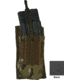 Diamondback Tactical M4/M16 Open-Style Tiered Double 2 Mag Pouch, Black, A-BLPM03-1-BLACK