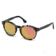 Diesel DL0115 Sunglasses - Coloured Havana Frame Color, Roviex Mirror Lens Color