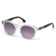Diesel DL0115 Sunglasses - Crystal Frame Color, Gradient Smoke Lens Color