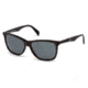 Diesel DL0222 Sunglasses - Dark Havana Frame Color, Green Lens Color
