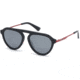 Diesel DL0277 Sunglasses - Matte Black Frame Color, Smoke Mirror Lens Color