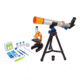 Discovery Kids Telescope &amp; Microscope Combo Set w/ Case, 44-41101