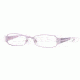 DKNY DY5570 Bifocal Eyeglasses Violet Frame / 50 mm Prescription Lenses, 1025-5016, Select Frame Color / Lens Diameter Violet Frame / 50 mm Prescription Lenses