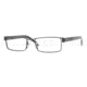 DKNY DY5618 Progressive Eyeglasses - Matte Black Frame / 49 mm Prescription Lenses, 1004-4917