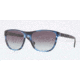 DKNY DY4103 Sunglasses 35798G-5618 - Spotted Blue Frame, Gray Gradient Lenses