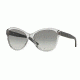 DKNY DY4123 Single Vision Prescription Sunglasses DY4123-365311-57 - Lens Diameter 57 mm, Frame Color Transparent Grey