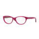 DKNY DY4655M Progressive Prescription Eyeglasses 3635-51 - Top Fuxia On Fuxia Transp Frame